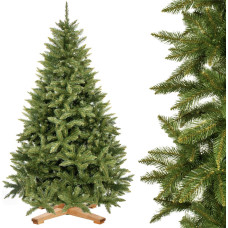 Springos Konstgjord julgran Premium Royal Trees, Kaukasisk gran, med träställning Springos CT0185 150 cm