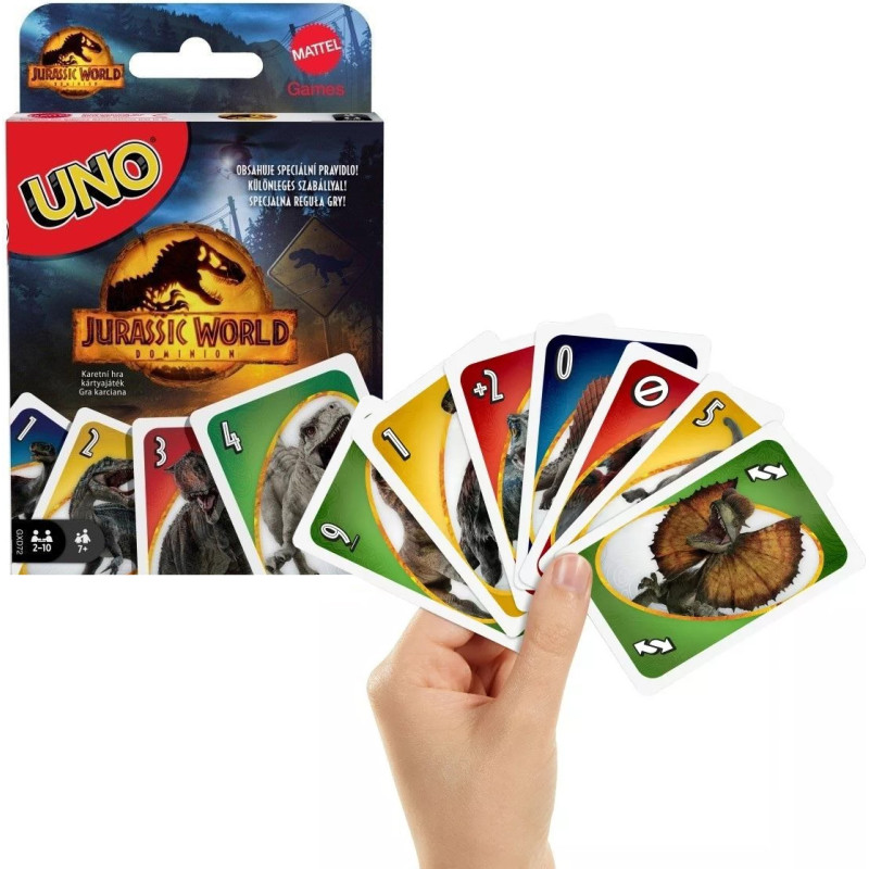 UNO Kort Jurassic Park