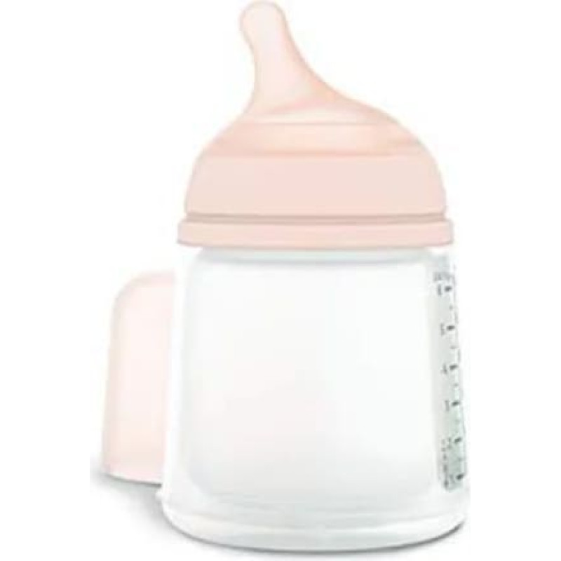 Suavinex 051101 ZERO nappflaska, 180 ml, långsamt flöde — 304755