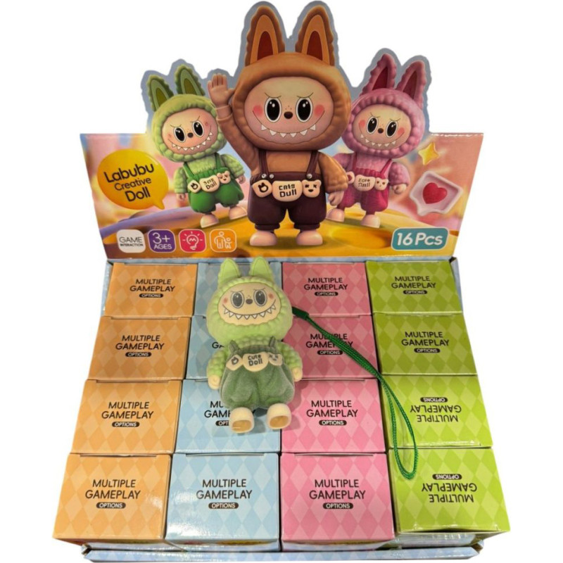 Labubu-figur i mocka