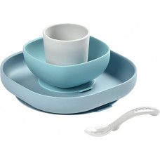 Beaba / Red Castle silikonservisset, 4 delar JUNGLE