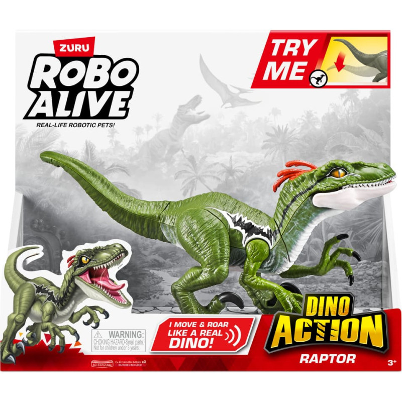 Interaktiv leksak Roboalive ”Dino Action: Raptor”