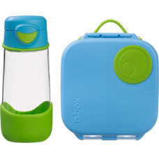 B.box 62429 sportset: tritanflaska 450 ml + mini-lunchlåda Ocean Breeze