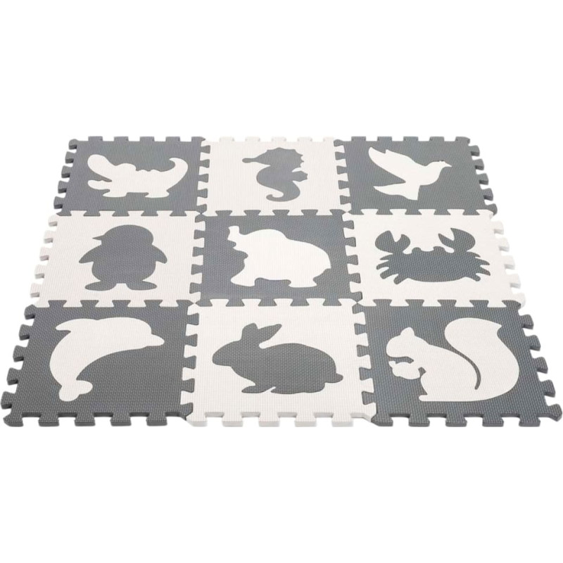 Pusselmatta "Djur", 91,5 × 91,5 cm