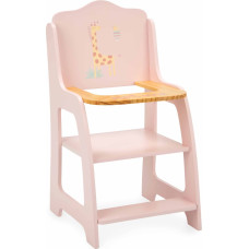 Arias highchair for baby dolls, Nature