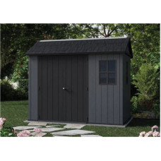 Keter Dārza šķūnis Newton Plus 9x7,5 pelēks