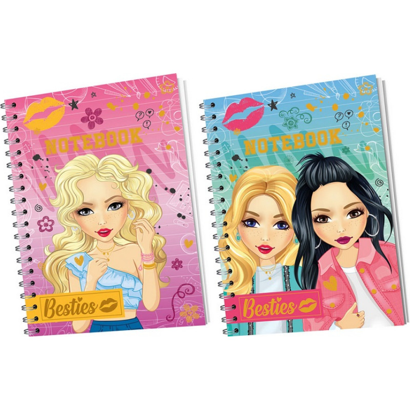Besties spiralblock, 60 sidor