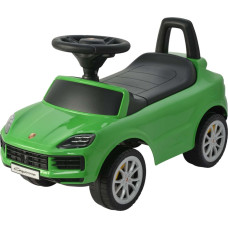 Milly Mally skjutbar åkbil Porsche Cayenne S Green