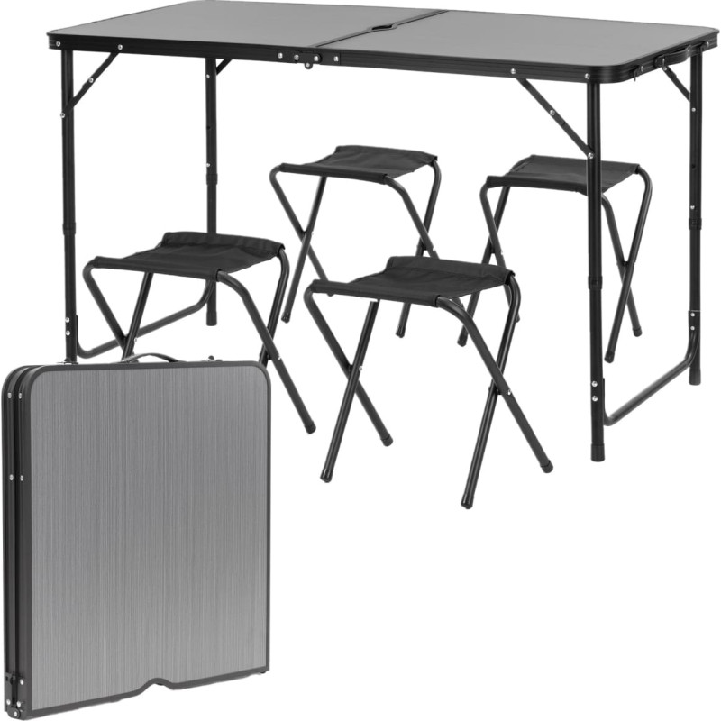 Springos Camping Set – Table + Chairs