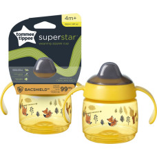 TOMMEE TIPPEE mācību krūze WEANING SIPPEE, 4m+, 190ml, yellow, 447827