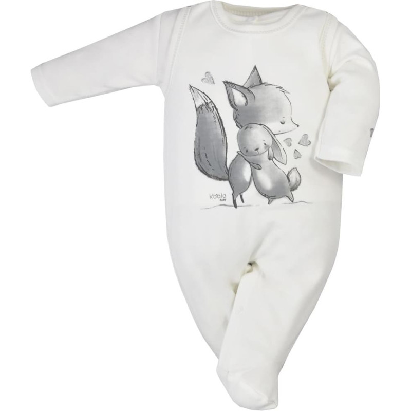 KOALA FOXY rāpulītis ar jaciņu 62 izmērs, ecru