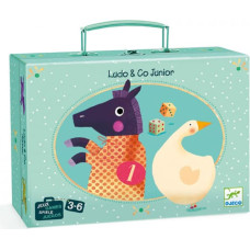 Galda spēļu komplekts - Zosu spēle un Ludo