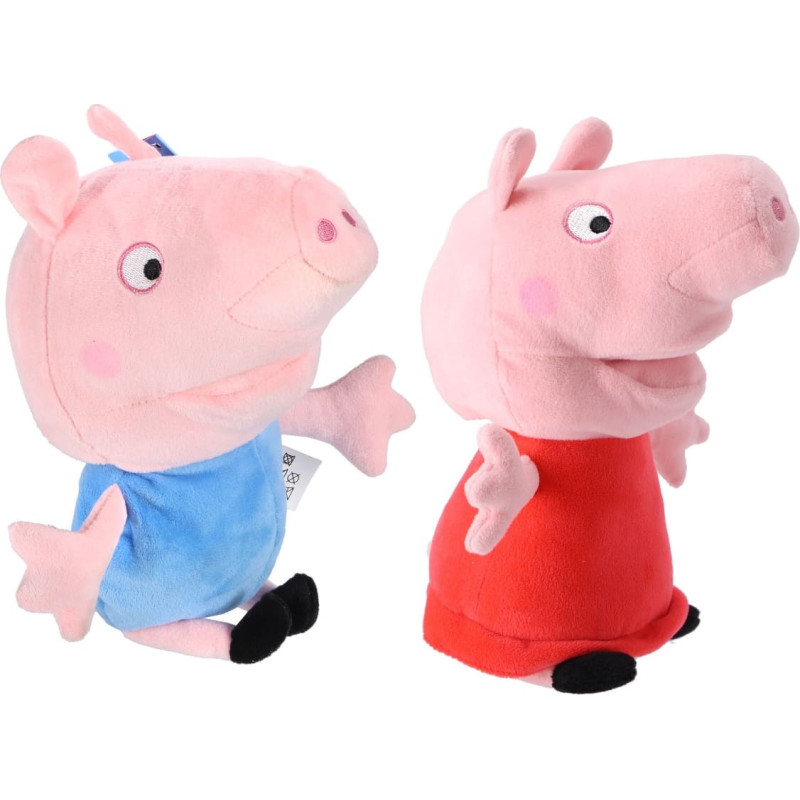 PEPPA PIG mīkstā rotaļlieta ar skaņu 28CM 90570 red
