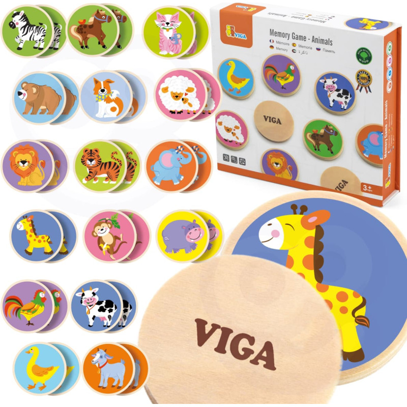 VIGA koka Memo spēle 51308