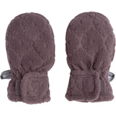 LODGER MITTENS FOLKLORE flīsa bērnu cimdiņi, MAUVE, 0-12M MTF 330