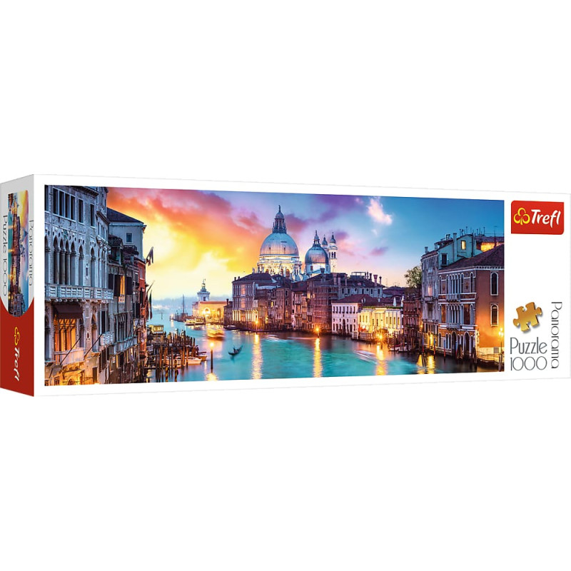 TREFL Puzle 1000 panorāma, Venēcija