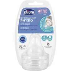 CHICCO Teats Perfect 5 4m+ fast SIL 2 PCS