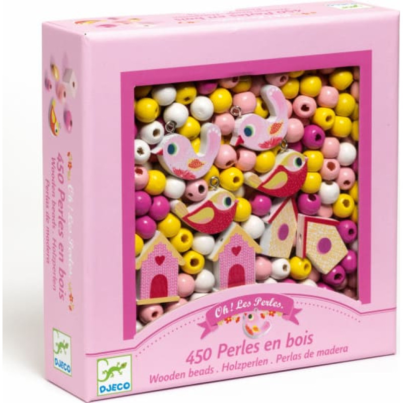 DJECO Pērlītes rotu gatavošanai - Putni DJ09809