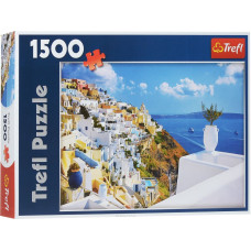 TREFL Puzle Griekija, Santorini, 1500 gb.