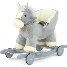 Milly Mally barn-gunghäst med hjul Polly Grey