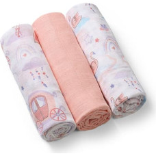 BABYONO muslīna autiņu komplekts 3gab. 70x70cm 348/11