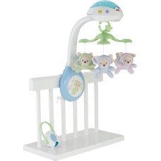 FISHER PRICE  Muzikālais karuselis ar plīša mantiņām Nature Bearries CDN41