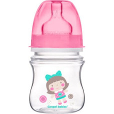 CANPOL BABIES TOYS antikoliku pudelīte ar platu kaklu EasyStart, 120ml 35/205 ATLAIDE