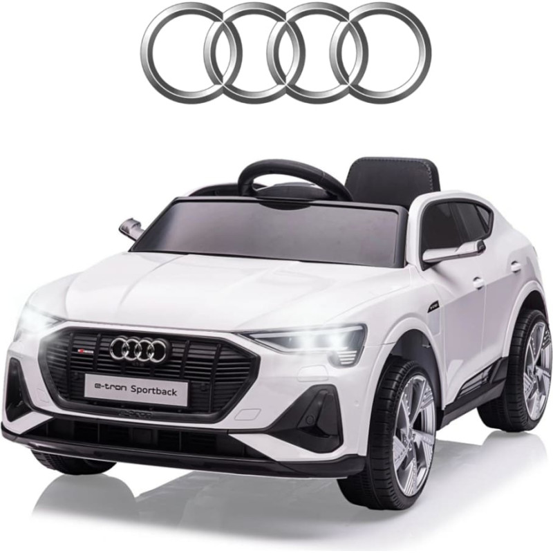 Milly Mally batteridrivet fordon Audi E-Tron Sportback White