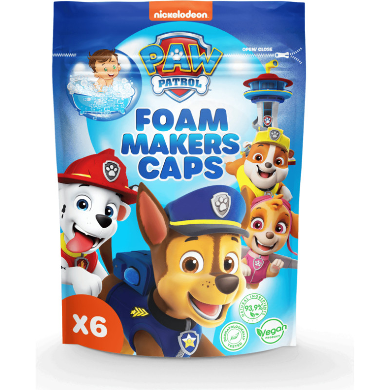 Paw Patrol Putu veidošanas kapsulas, 6 x 16 g