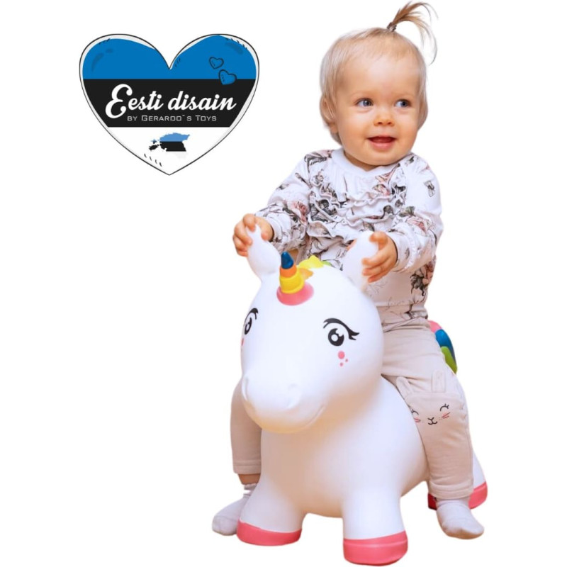 Gerardo’s Toys Jumpy hoppdjur “Enhörning”