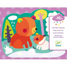 DJECO Krāsošana ar ūdeni - Paslēpes mežā, DJ09064