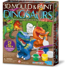 4M 3D veidnes un krāsas Dinozauri