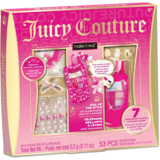 Make It Real Juicy Couture Stilīgais telefons – lūpu spīdums ar pašgatavotu siksniņu