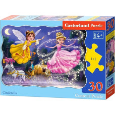 CASTORLAND Puzzle 30 gabaliņi Pelnrušķīte - Pelnrušķīte 4+