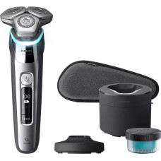 PHILIPS Shaver series 9000 Elektroskuveklis mitrai un sausai skūšanai ar SkinIQ, S9975_55