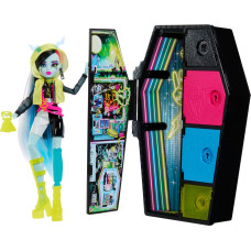 Monster High kirstukujuline üllatuskapp, neoonseeria Frankie