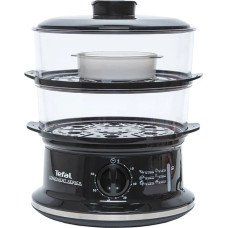 Tefal tvaicētājs Convenient, 2 līmeņi,6 l,  melna/sudraba - VC1401