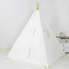 Indiāņu mājas telts bērniem Tipi Wigwam 135cm