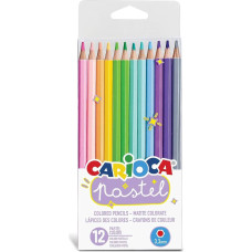 CARIOCA Värvipliiatsid 12 tk pastel