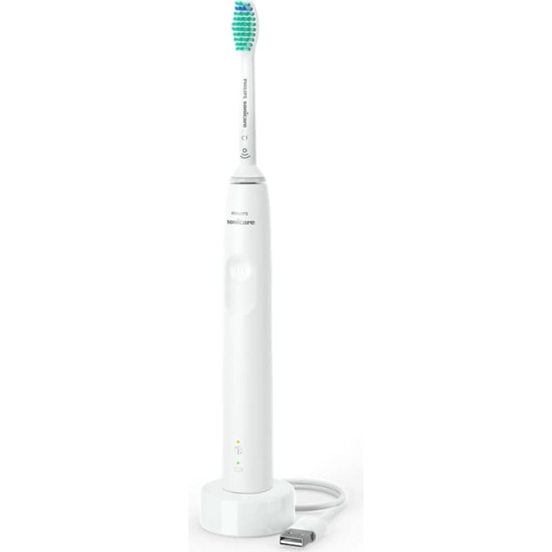 Philips Sonicare PHILIPS 3100 Sonic elektriskā zobu birste,  balta - HX3671/13