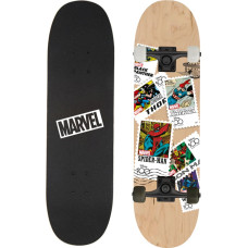 BIG WOODEN SKATEBOARD D100 MARVEL STAMPS