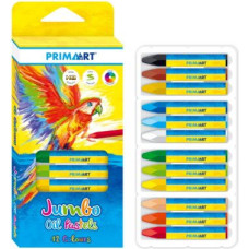 Prima Art õlipastellid Jumbo 12 tk