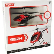 SYMA S5H 2.4GHz RTF RC helikopters sarkans