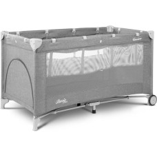 Caretero TRAVEL COT BASIC PLUS GREY