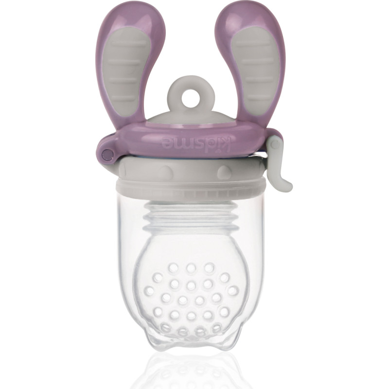 Kidsme Food Feeder bērna ēdināšanas ierīce cietiem produktiem (liels),Plum, no 6 mēn. - 160337PL