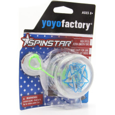 Yoyofactory YO-YO SPINSTRAR iesācējiem/ar iemaņām, tumsā spīd, zils - YO 651