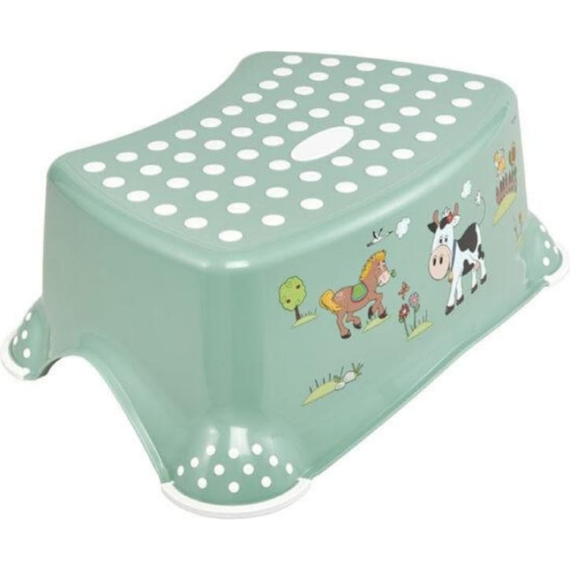 KEEEPER pakāpiens FUNNY FARM, zaļš, 18642