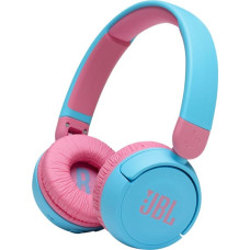 JBL on-ear austiņas ar Bluetooth bērniem, zilas ar rozā - JBLJR310BTBLU