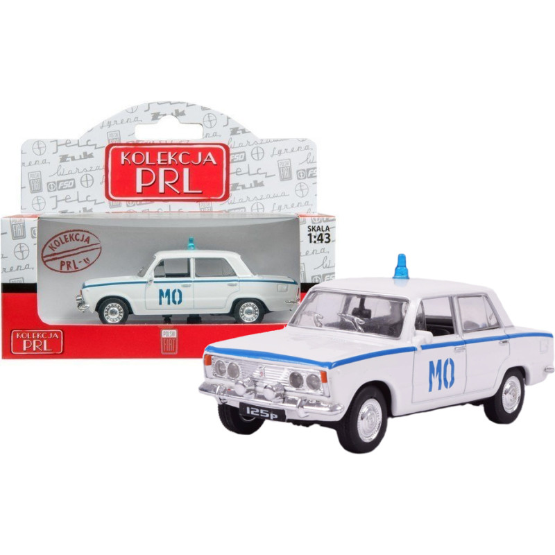 KOLEKCJA PRL FIAT 125P MILICJA 1:43