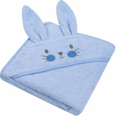 Duet Baby Handduk - 328 - TERRY - ANIMALS II - BUNNY - 100x100 -  BLUE